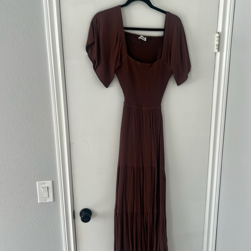 In Loom backless dress
